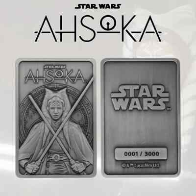 Star Wars Ahsoka Tano Metal Ingot