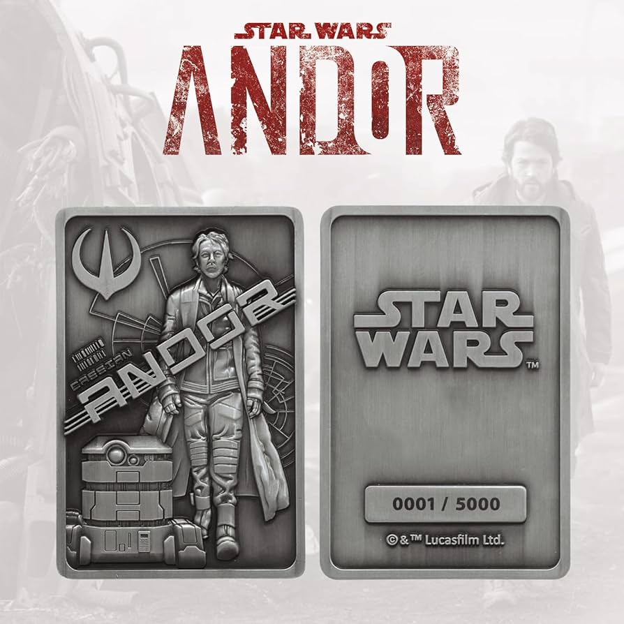 Star Wars Cassian Andor Metal Ingot