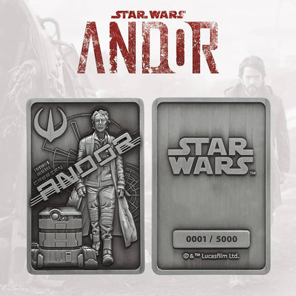 Star Wars Cassian Andor Metal Ingot