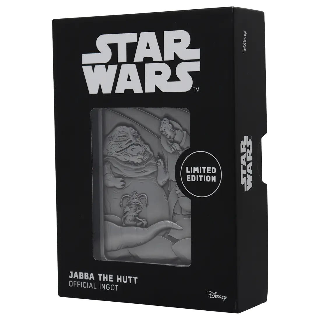 Star Wars Jabba The Hut Limited Edition Collectable Metal Ingot By Fanattik