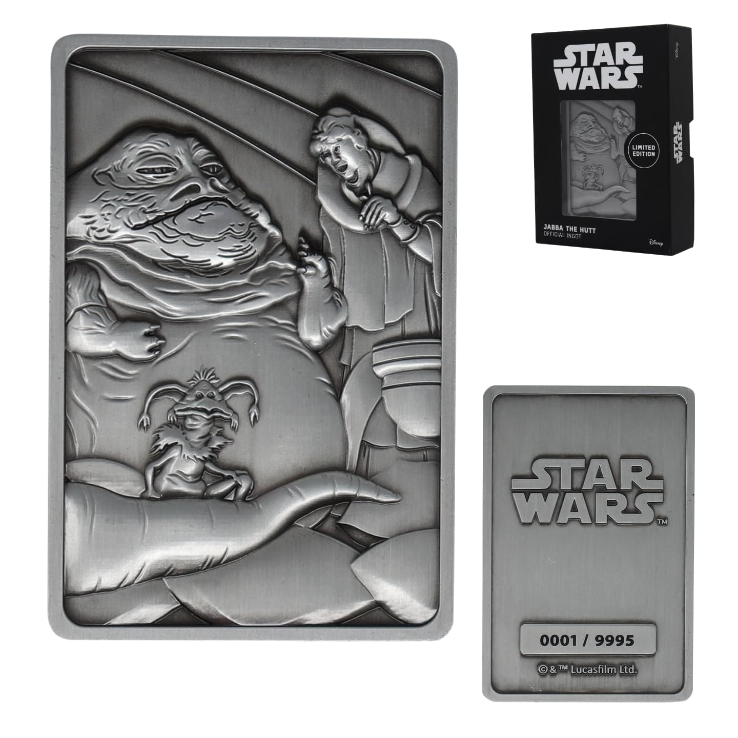 Star Wars Jabba The Hut Metal Ingot
