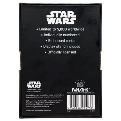 Star Wars Lando Calrissian Metal Ingot