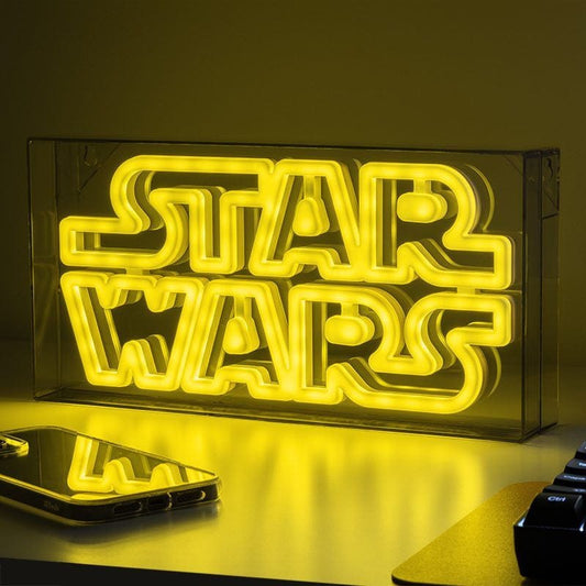 Star Wars Logo LED Neon Light By Paladone