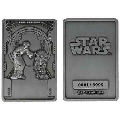 Star Wars My Only Hope Limited Edition Collectable Metal Ingot by Fanattik