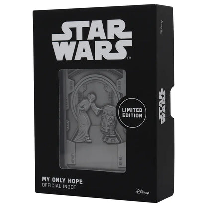 Star Wars My Only Hope Limited Edition Collectable Metal Ingot by Fanattik