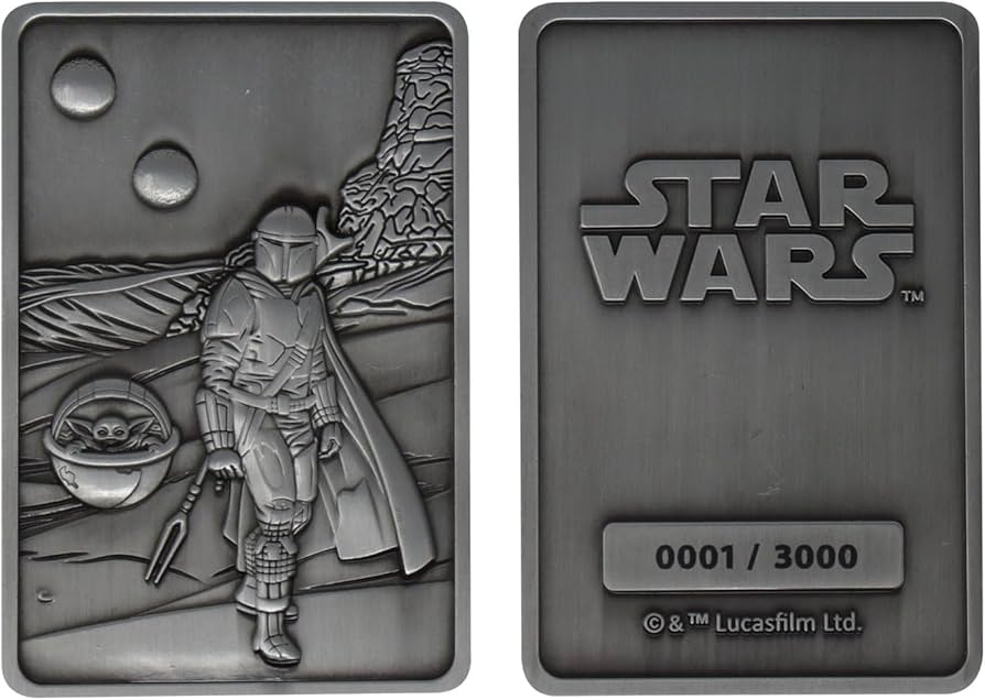 Star Wars the Mandalorian Metal Ingot