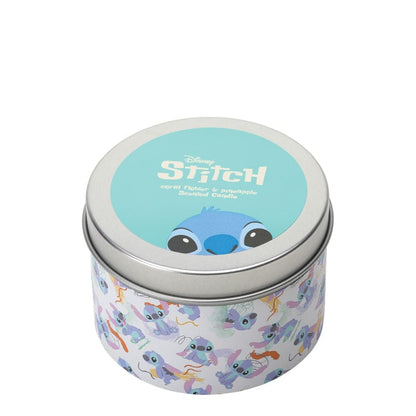 Stitch Coral & Pineapple Tin Candle by Disney Home Fragrance