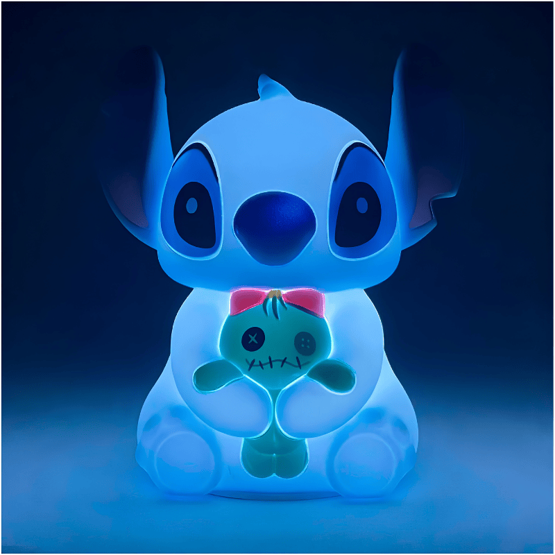 Stitch with Scrump Light-Up Figurine By Grand Jester Studios