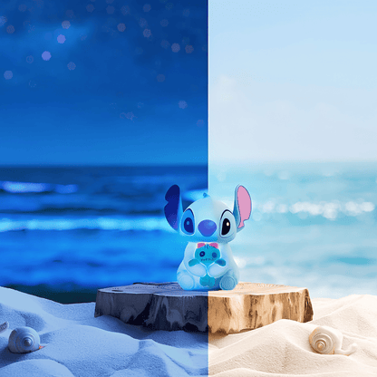 Stitch with Scrump Light-Up Figurine By Grand Jester Studios