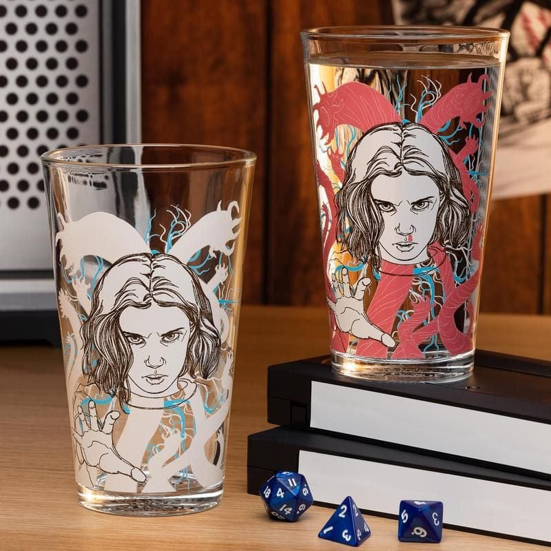Stranger Things Eleven Colour Change Glass By Paladone