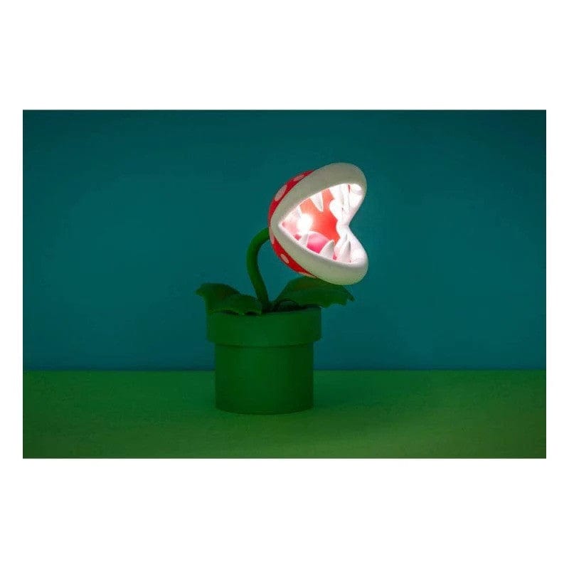 Super Mario Mini Piranha Plant Posable Lamp By Paladone