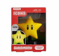 Super Mario Star Icon Light By Paladone