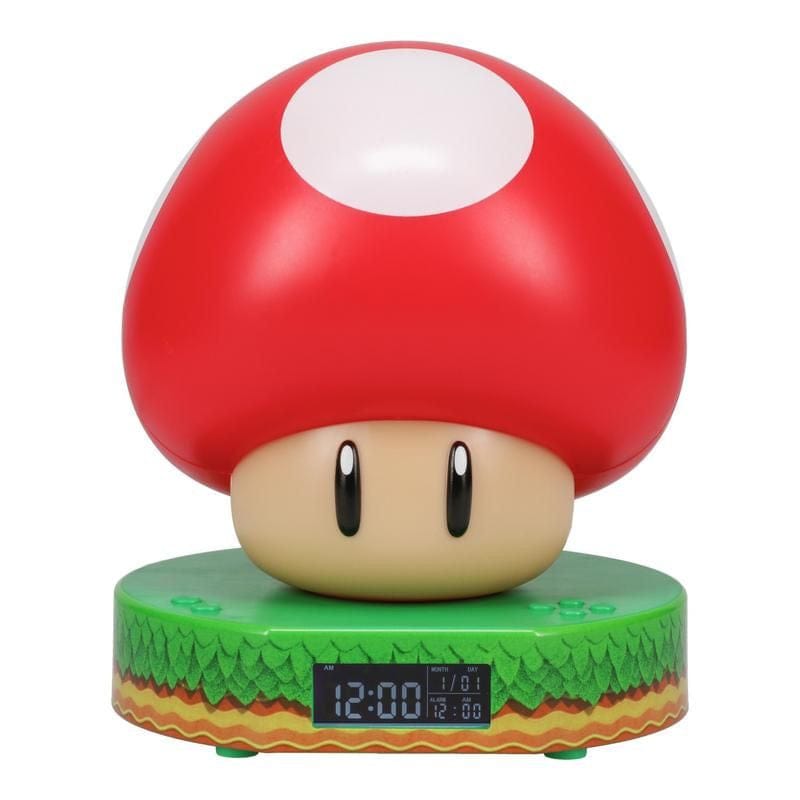 Super Mushroom (Super Mario) Alarm Clock By Paladone