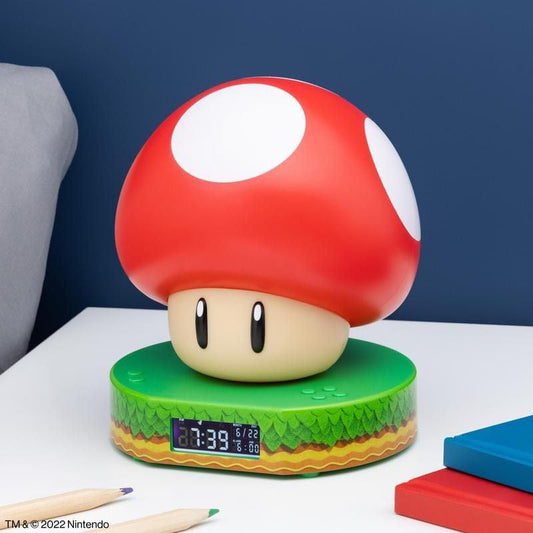 Super Mushroom (Super Mario) Alarm Clock By Paladone