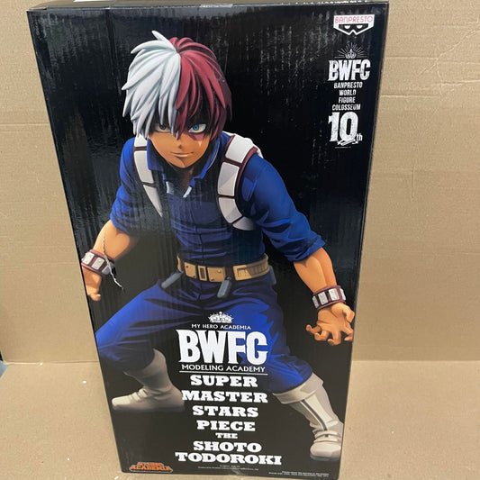DAMAGED BOX - My Hero Academia Banpresto World Figure Colosseum Modeling Academy Super Masters Star Piece Two Dimensions The Shoto Todoroki