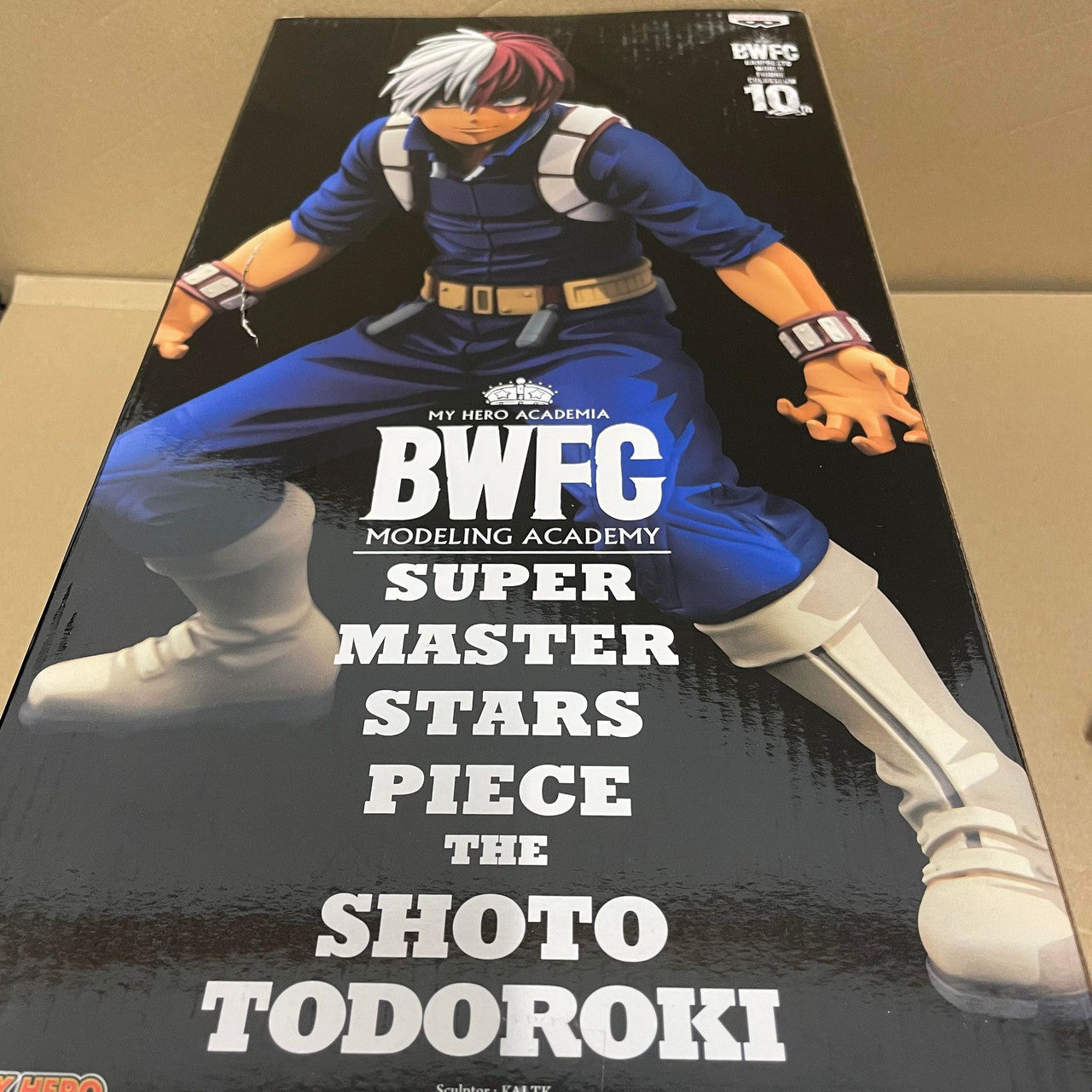 DAMAGED BOX - My Hero Academia Banpresto World Figure Colosseum Modeling Academy Super Masters Star Piece Two Dimensions The Shoto Todoroki