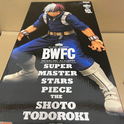 DAMAGED BOX - My Hero Academia Banpresto World Figure Colosseum Modeling Academy Super Masters Star Piece Two Dimensions The Shoto Todoroki