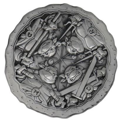 Teenage Mutant Ninja Turtles Pizza Medallion