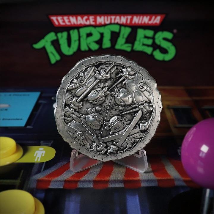 Teenage Mutant Ninja Turtles Pizza Medallion