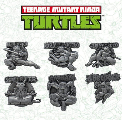 Teenage Mutant Ninja Turtles Set Of 6 Limited Edition pin Badges