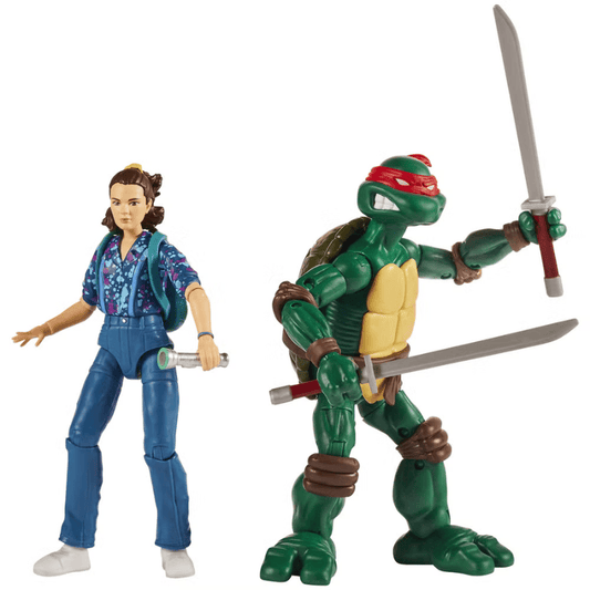 Teenage Mutant Ninja Turtles X Stranger Things Leonardo VS Eleven