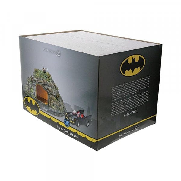 The Bat Cave & Batmobile DC Village By Department 56