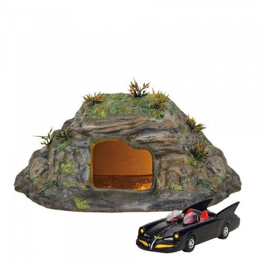 The Bat Cave & Batmobile DC Village By Department 56