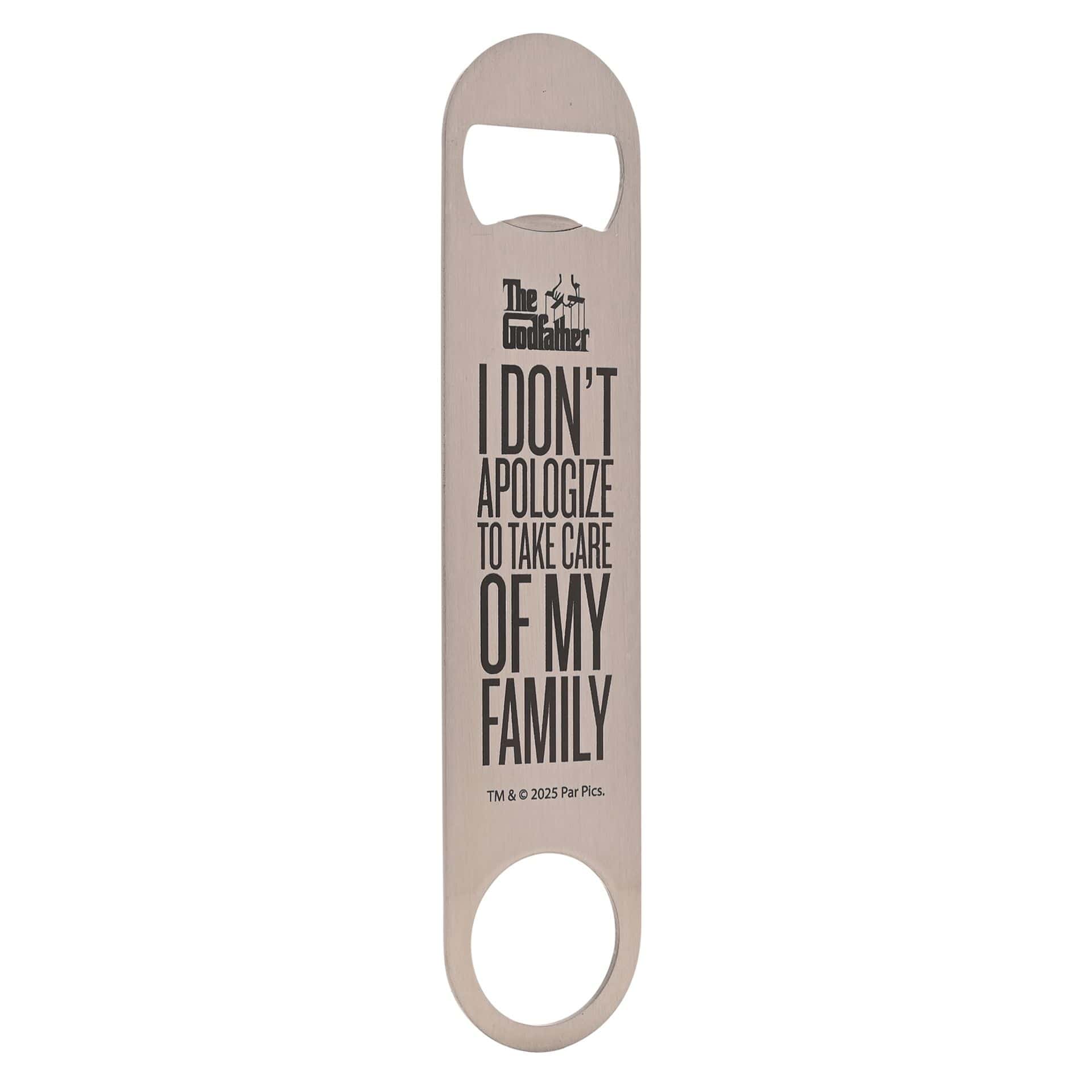 The Godfather Stainless Steel Bottle Opener