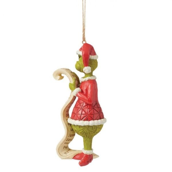 The Grinch 2024 Hanging Ornament By Jim Shore 6015224