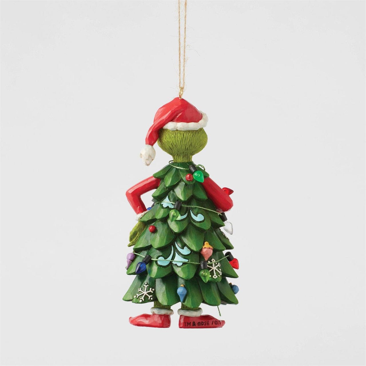 The Grinch As A Christmas Tree Hanging Ornament Figurine By Jim Shore 6017078