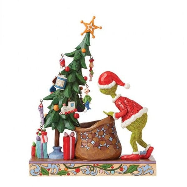 The Grinch Decoratable Countdown Tree Figurine By Jim Shore 6015223