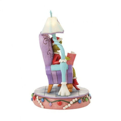 The Grinch In Light-Up Chair Figurine By Jim Shore 6015213