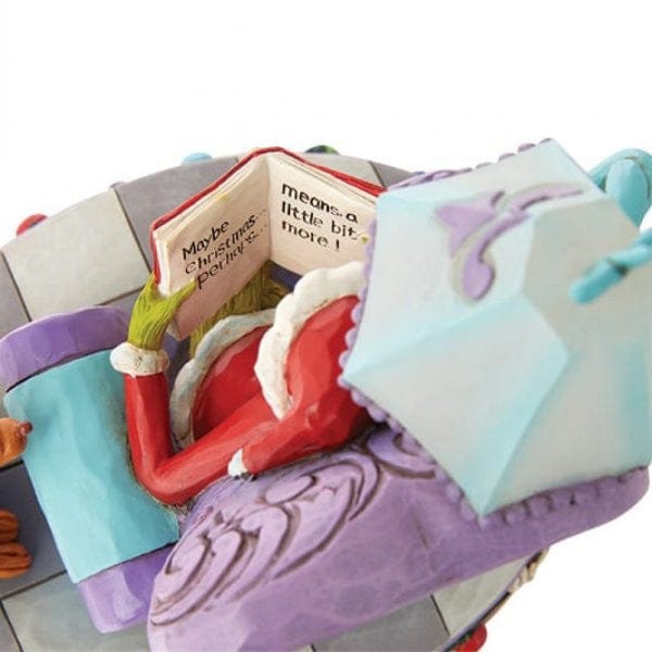 The Grinch In Light-Up Chair Figurine By Jim Shore 6015213
