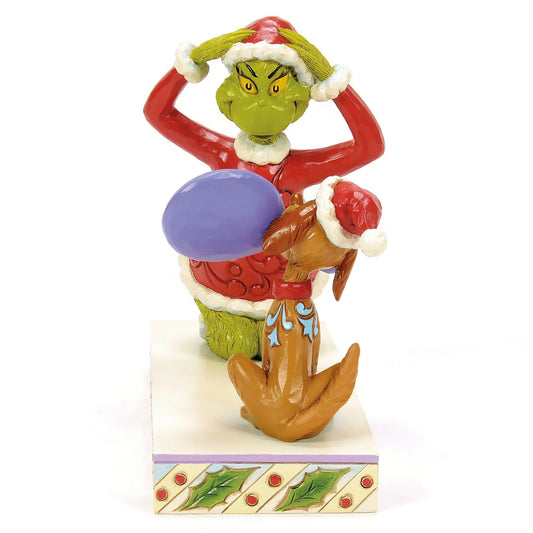 The Grinch Max Holding A Mirror for Grinch Figurine By Jim Shore 6017068