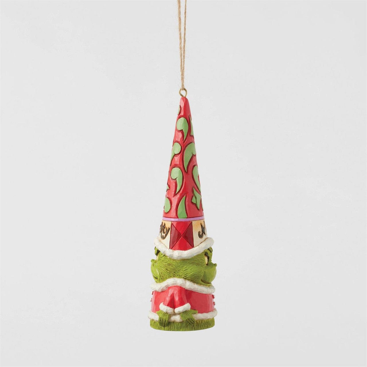 The Grinch Naughty Nice Gnome Hanging Ornament Figurine By Jim Shore 6017077