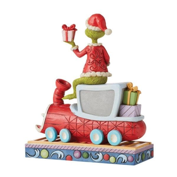 The Grinch on Train Figurine By Jim Shore 6010776