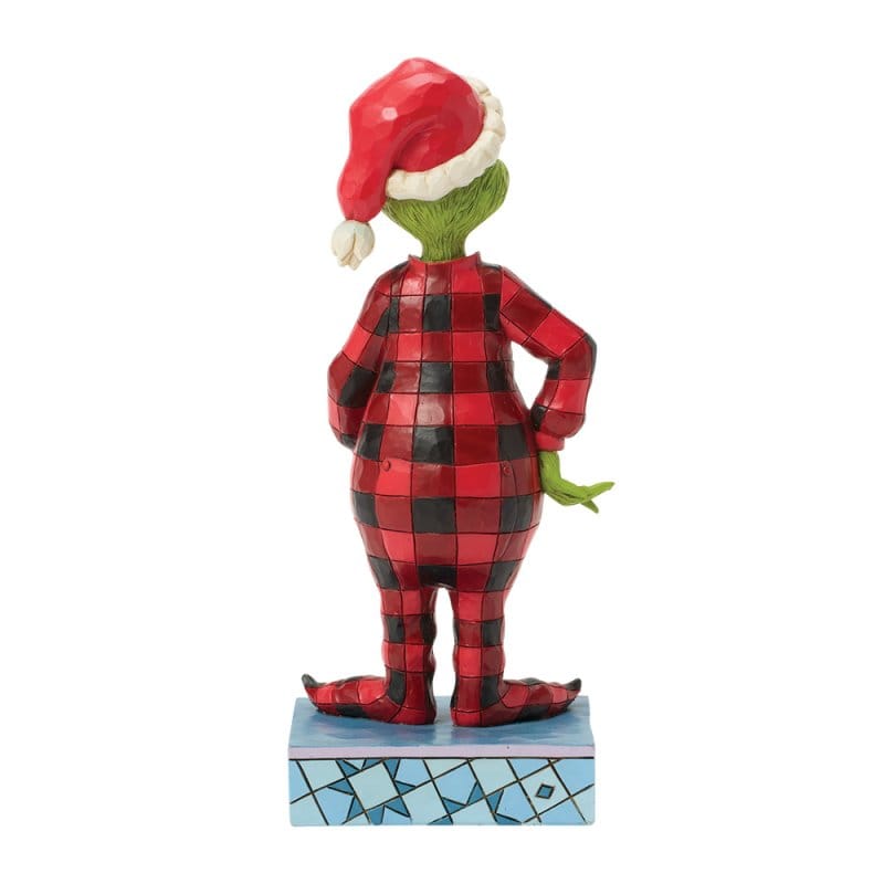 The Grinch Wearing Pyjamas Figurine By Jim Shore 6018953
