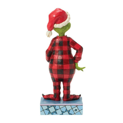 The Grinch Wearing Pyjamas Figurine By Jim Shore 6018953