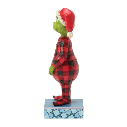 The Grinch Wearing Pyjamas Figurine By Jim Shore 6018953