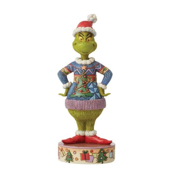 The Grinch Wearing Ugly Sweater Figurine By Jim Shore 6012700