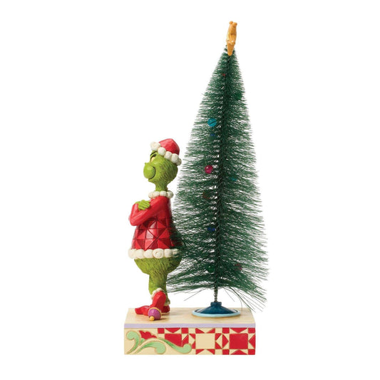 The Grinch with Arms Crossed and A Sisal Tree Figurine By Jim Shore 6017065