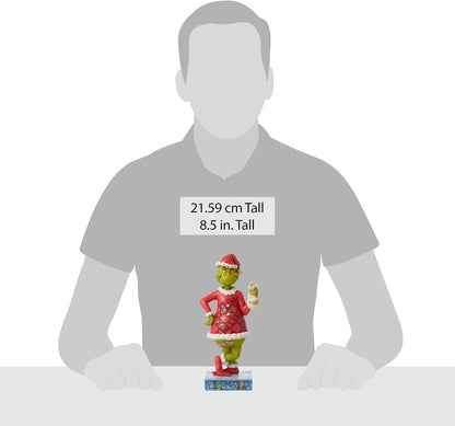 The Grinch with Bag of Coal Figurine By Jim Shore
