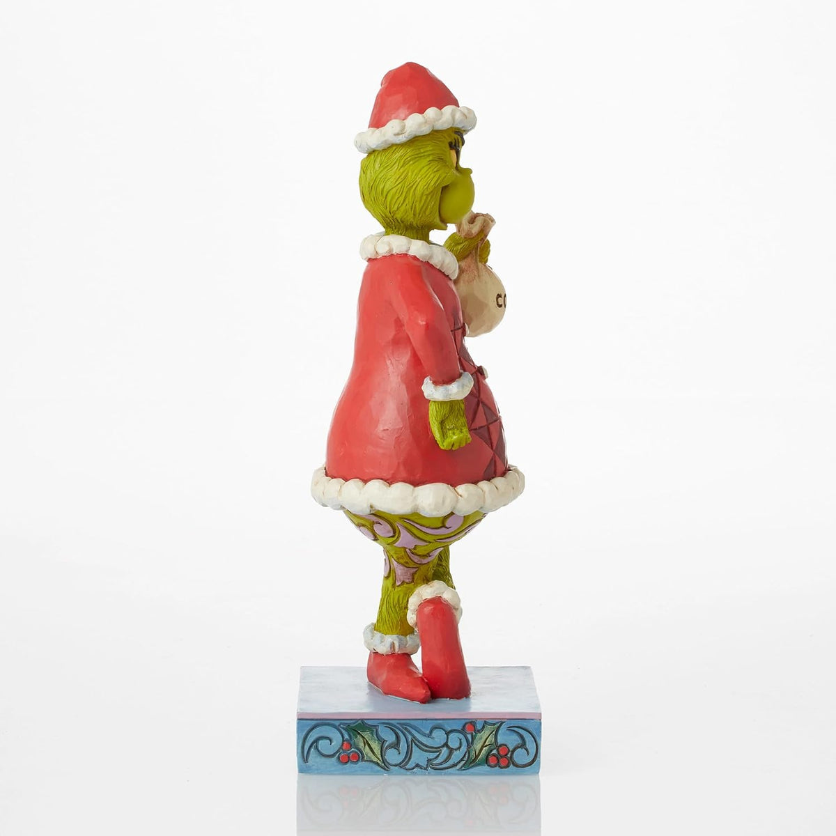 The Grinch with Bag of Coal Figurine By Jim Shore