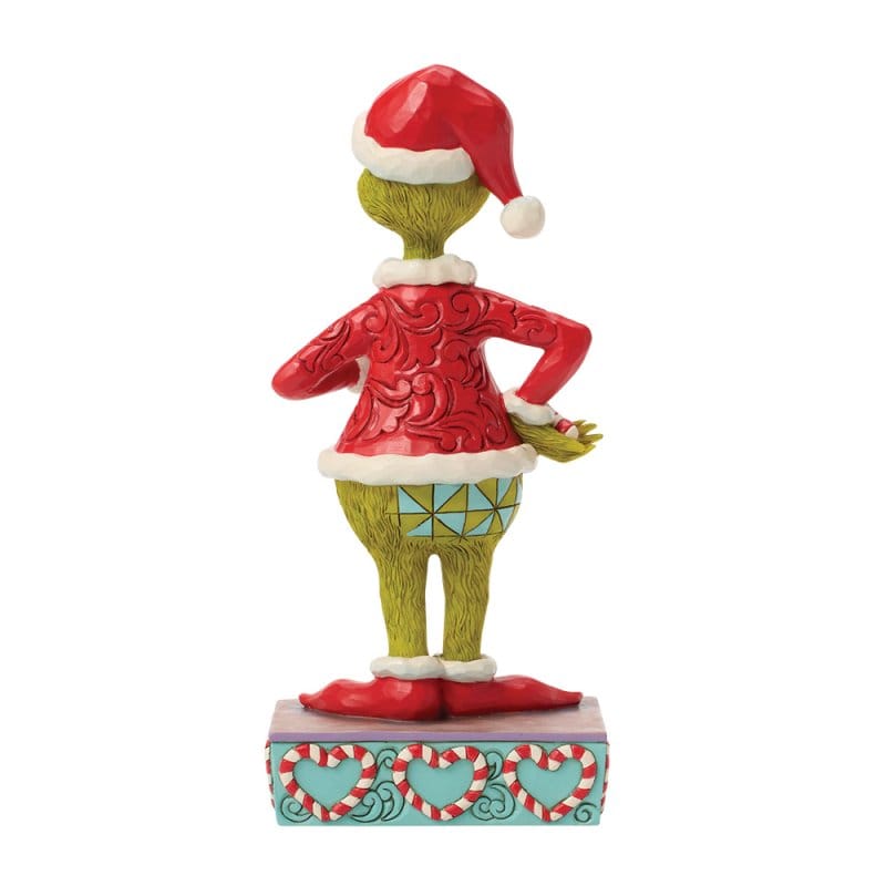 The Grinch with Broken Candy Cane Figurine By Jim Shore 6018951