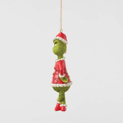 The Grinch with Hands On Hips Hanging Ornament Figurine By Jim Shore 6017076
