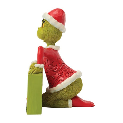The Grinch With Rotating Sign Figurine By Jim Shore 6018960