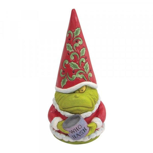 The Grinch with Who Hash Gnome by Jim Shore
