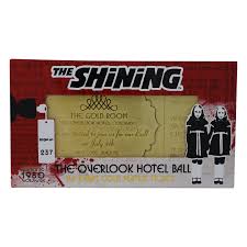 The Shining The Overlook Hotel Ball 24K Gold Plated Ticket