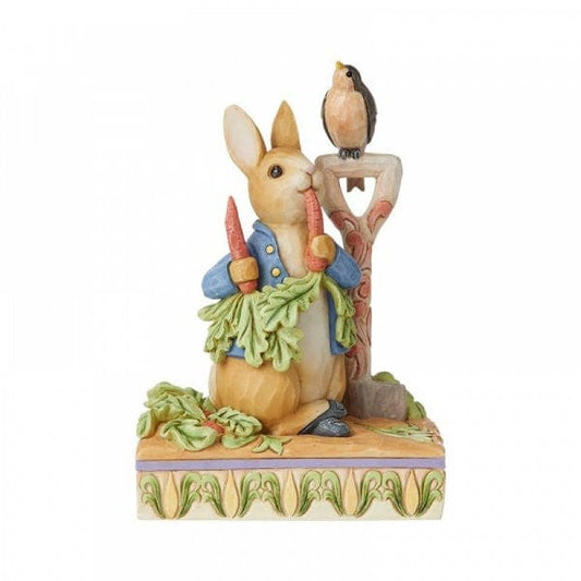 'Then he ate some radishes' Peter Rabbit Figurine by Jim Shore