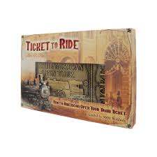 Ticket To Ride North American Open Tour Train Ticket